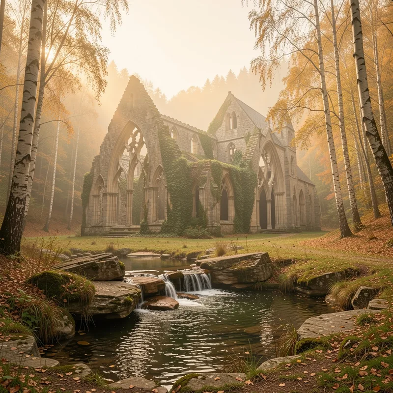 Abbaye des Vaux de Cernay : visite, hôtel, cascades