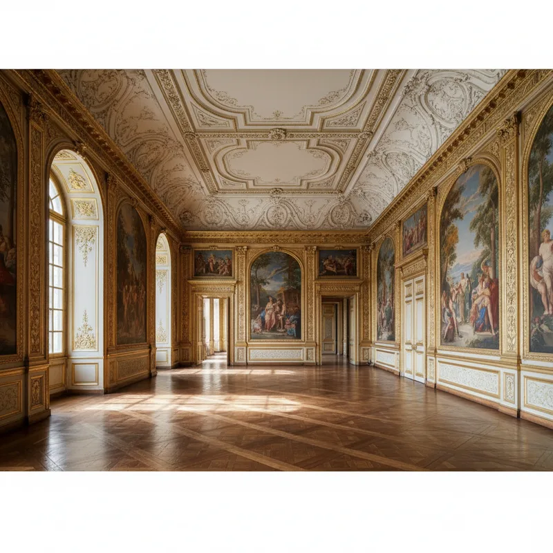 Château de Dampierre intérieur : salles, décors et restauration